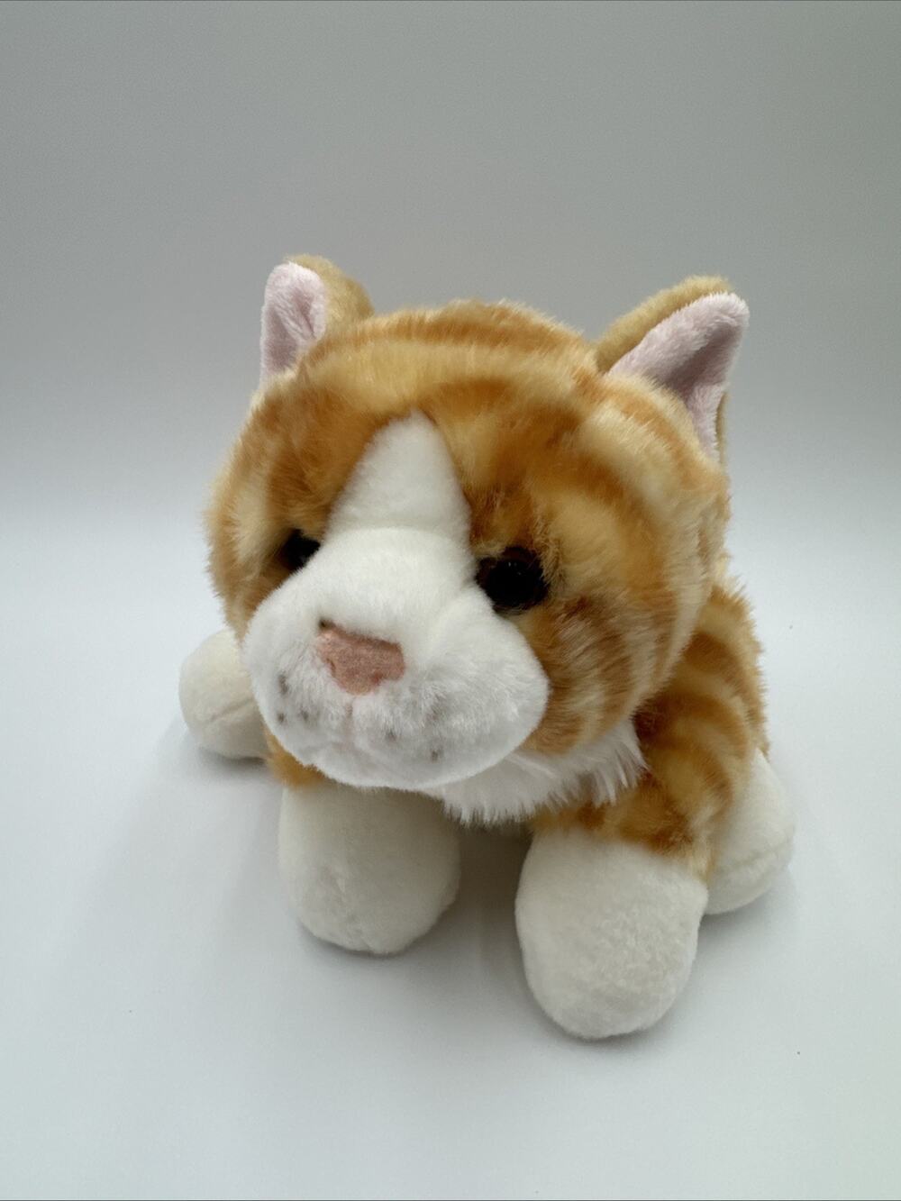 The Puppet Company Ginger Cat Orange Tabby Hand Puppet Plush Realistic 14”